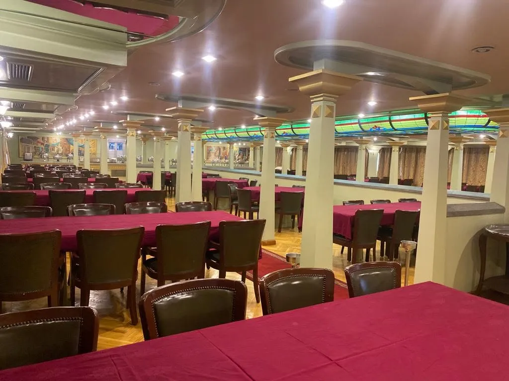 Restaurant aboard the MS King Tut III Nile Cruise Nile cruise